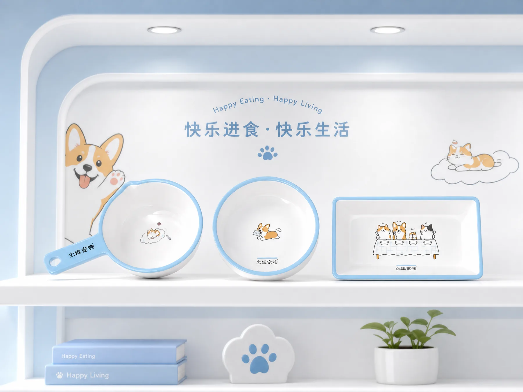 宠物品牌陈列展示
